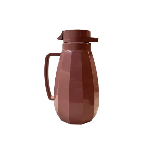 Vintage Mauve Thermo-Serv Carafe 2L USA Made | Insulated Pitcher Hot/Cold - Picture 1 of 12